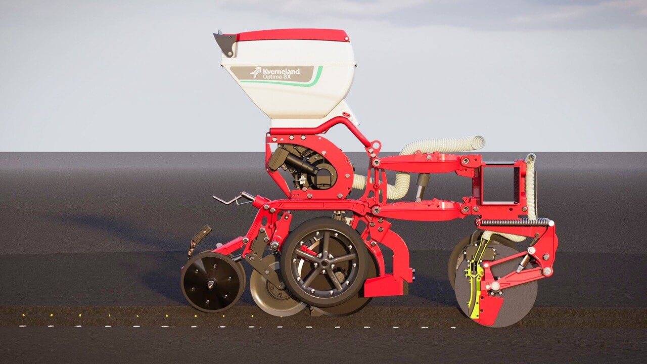 Kverneland Optima SX Säreihe mit PUDAMA