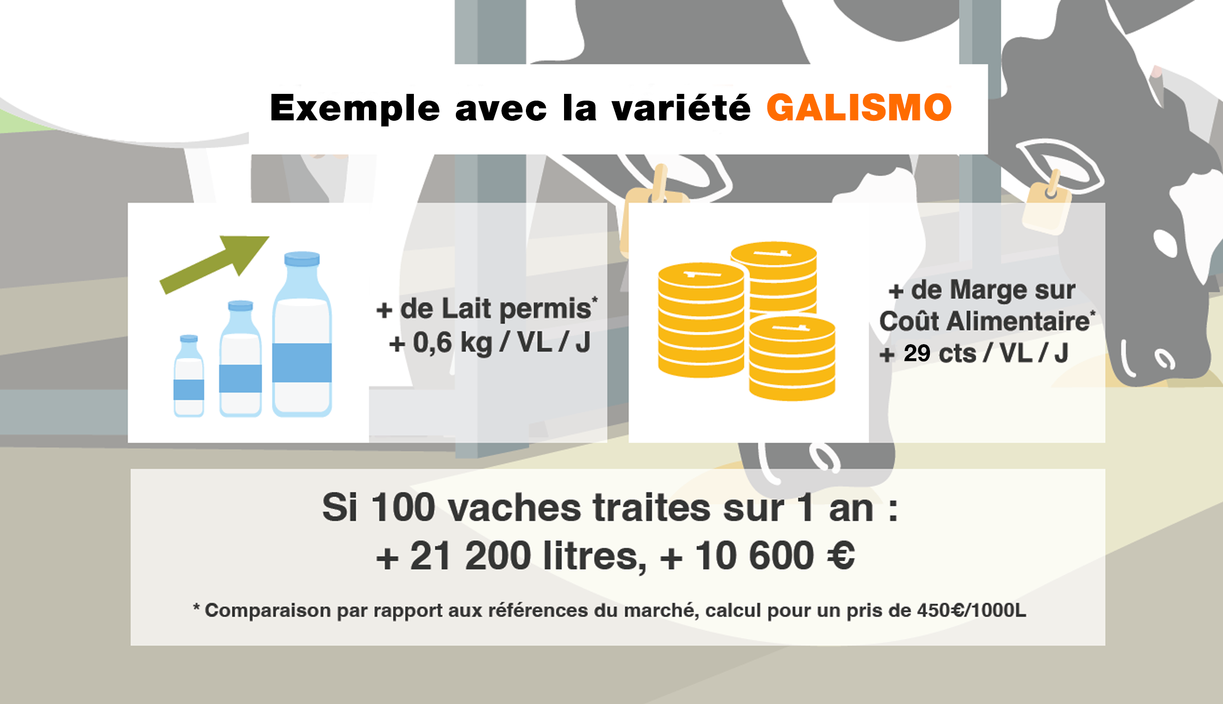 Focus EnergyBoost : exemple avec la variété GALISMO