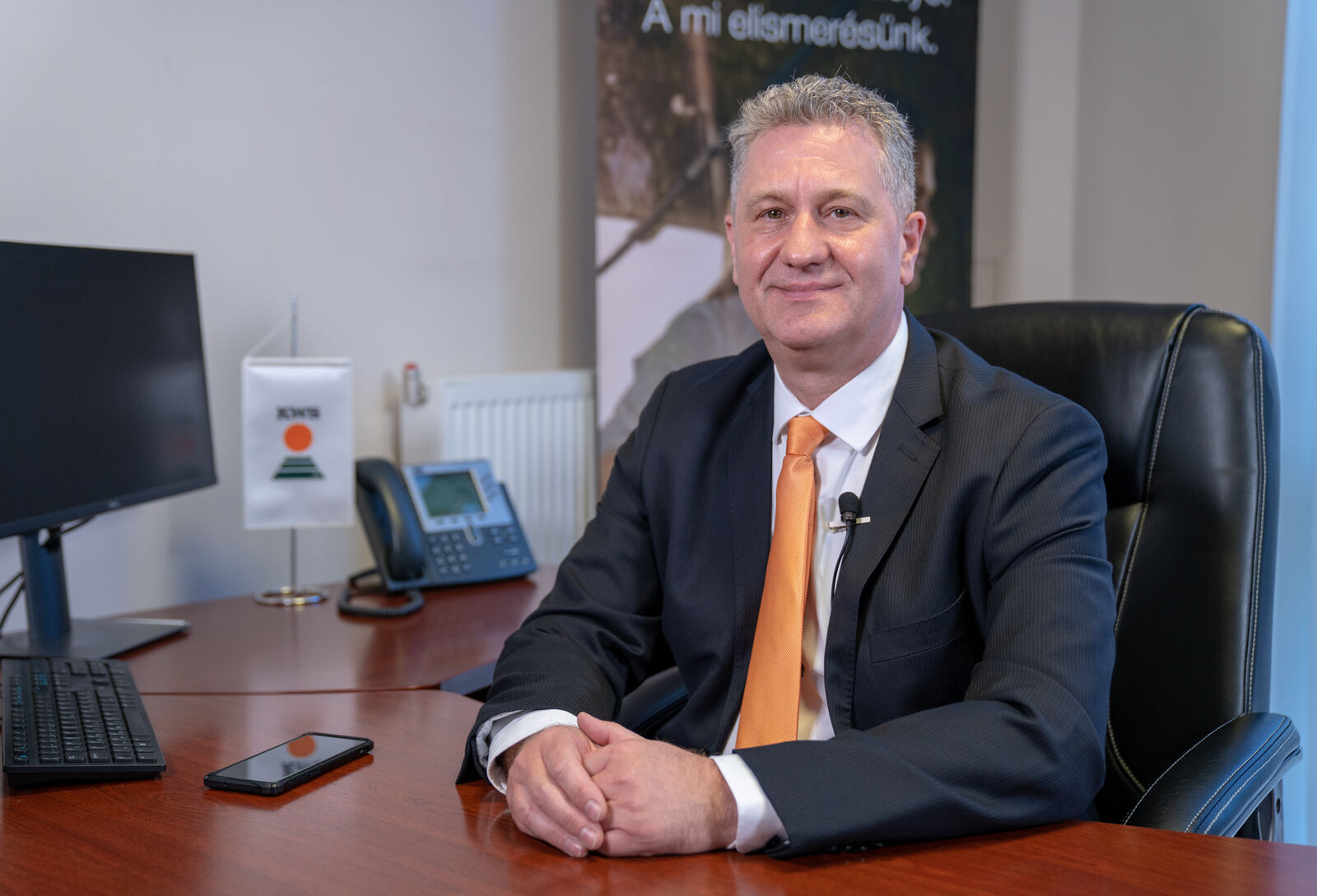 Szanyi István, a KWS Magyarország Kft. ügyvezető igazgatója