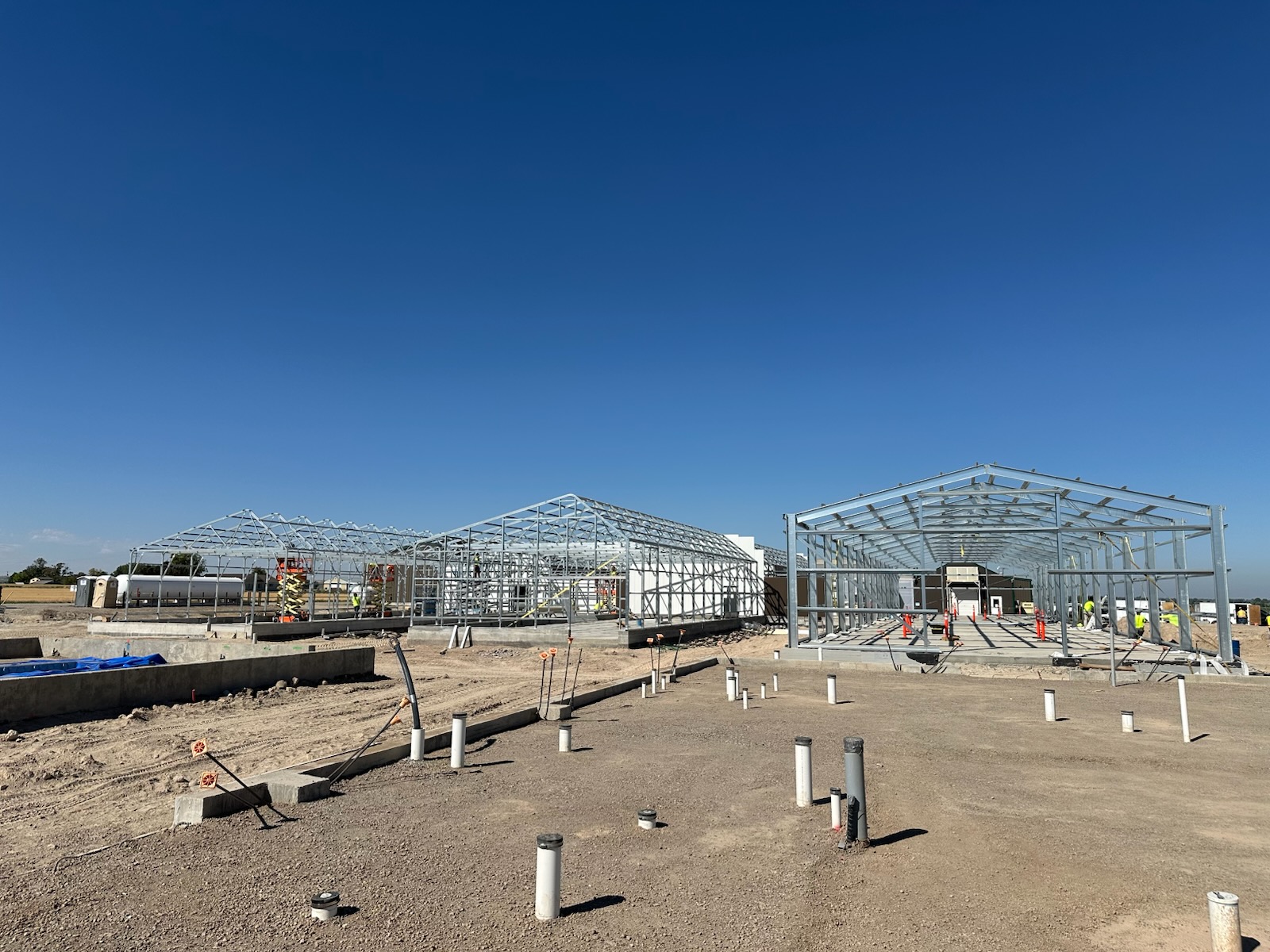 new kimberly facility construction progress