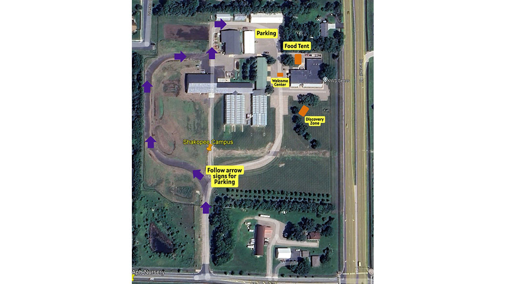 kws shakopee parking map